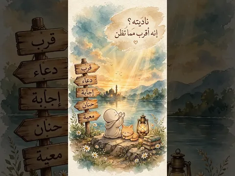 ناديته؟ إنه أقرب مما تظن ♡