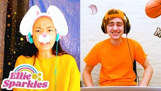 Sneaky Easter Gift Trick! | The Ellie Sparkles Show - WildBrain | Full HD Episodes