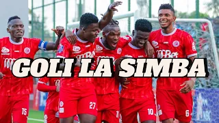 SIMBA VS JKT TANZANIA TAZAMA GOLI LA SIMBA 