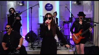 hello dangdut rita sugiarto cover by samantha band dut dut dut yuk mari kita berdangdut