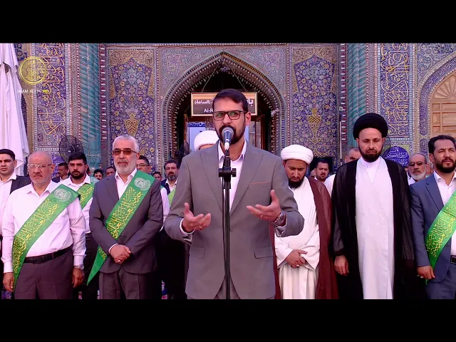 ⁣رايات الغدير من الصحن العلوي المُطهّرالى آفاق المدن العراقية و العالم 1446 هـ
