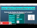 JInternalFrame and JDesktopPane in Java Internal Windows Graphical Interfaces Netbeans