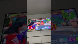 Playing Fortnite