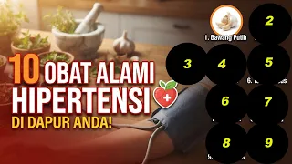 10 Obat Hipertensi Yang Bisa Ditemukan di Dapur