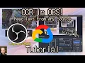 Powerful OCR for OBS with FREE plugin 2min Tutorial