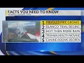 KRQE Newsfeed Frijoles Fire Blanco trial begins Heat and storms Truman Health moving Canine roo
