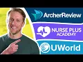 Nurse Plus Academy vs UWorld vs Archer Review NCLEX Which Is Best