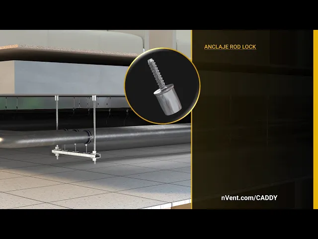 nVent CADDY anclaje Rod Lock