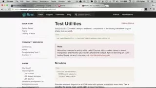 Set up Enzyme expect and mocha for Unit Testing