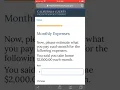 Ability to Pay Calculator Demonstration