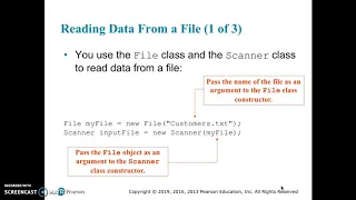 Gaddis Chapter 4 - File Input and Output