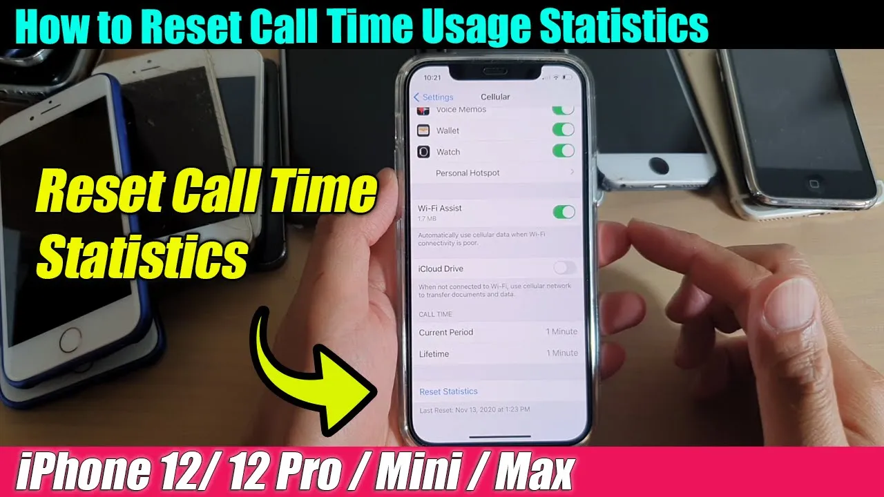 How to Find Out Call Time from Current Period  Lifetime iPhone