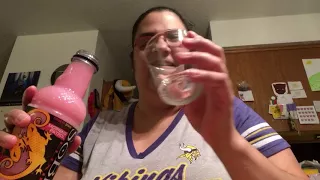 Trying SoBe Elixir Strawberry banana for the first time