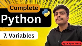 Python Variables Explained in Hindi Variable Declaration Rules Python Basics