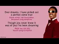 Stevie Wonder - Overjoyed | Lirik Terjemahan