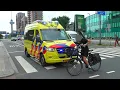 Download Lagu Fietser geeft ambulance GEEN VOORRANG onderweg naar het Erasmus MC in Rotterdam vanaf MMT inzet!