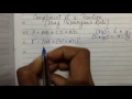 complement of a function using demorgan s rule