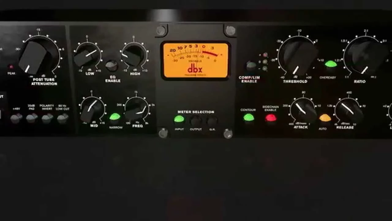 【PHG】DBX 676 tube preamp dbx 676 Microphone Channel Strip | FrontEndAudio.com