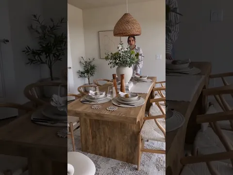 Budget‑Friendly Farmhouse Dining Table | Seats 6‑8 People
