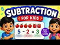Subtraction for Kids Learn Subtraction in 2 Minutes Basic Math