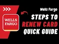How to Renew Wells Fargo Debit Card Renew Wells Fargo Debit Card Online 2023