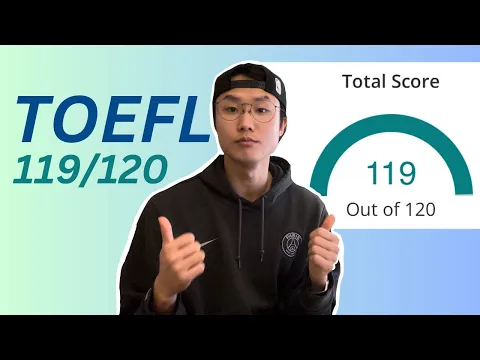Download MP3 How I got 119/120 on the 2024 TOEFL test