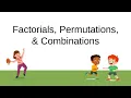 Factorials Permutations Combinations - Mr DeClerico s AP Statistics