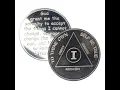 Celebrate Sobriety with This 1 oz Silver AA Medallion