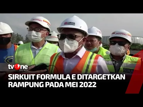 Pembangunan Sirkuit Formula E Sudah Capai 87 Persen