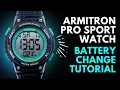 Armitron Pro Sport Watch Battery Replacement