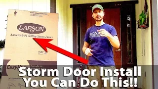 How To Install A Storm Door - Larson EasyHang