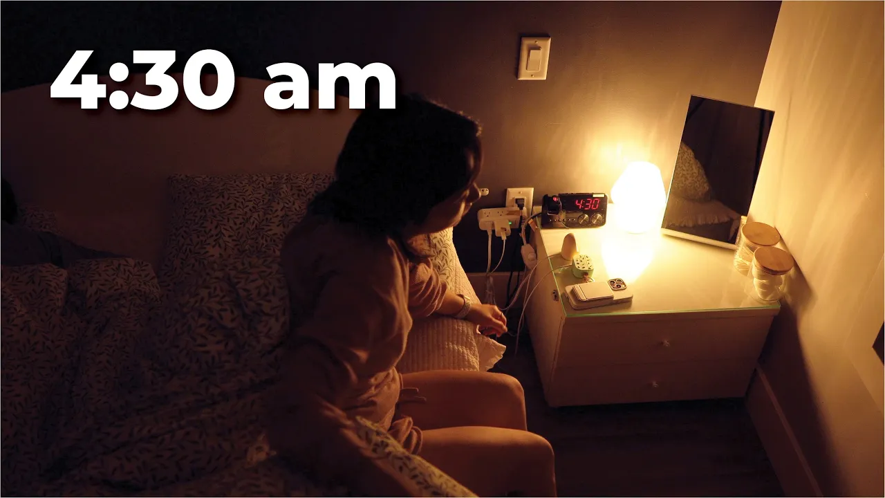 How I wake up early at 4:30 AM everyday WITHOUT feeling tired - 4 Simple Tips that Work