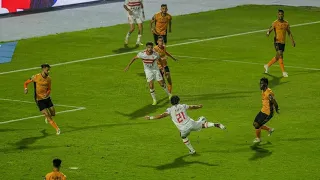 هدف الزمالك امام نهضة بركان احمد حمدي اياب نهائي كأس الكونفدرالية 