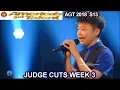Download Lagu Jeffrey Li sings “One Moment In Time”  America's Got Talent 2018 Judge Cuts 3 AGT