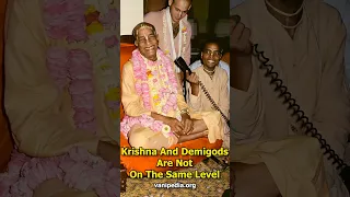 Krishna And Demigods Are Not On Same Level - Prabhupada 0469