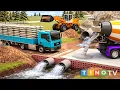 Construction Trucks Road Building Projects 1 Heavy Machines Truck Simulation