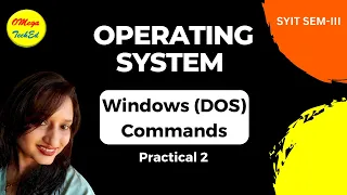Windows DOS Commands
