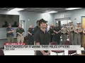 Teen charged for stabbing three police officers
