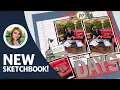 New Scrapbook Sketches School Layout Ideas