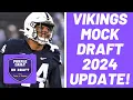 Minnesota Vikings 2024 mock draft from ESPN Chop Robinson at pick 21