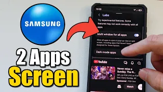 How to Split Screen ANY App on Samsung Phone with Settings