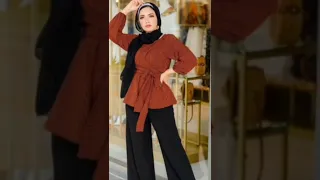 أحدث بلوزات صيفى بأفكار مختلفة للمحجبات وغير المحجبات 