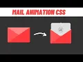 Mail Animation using HTML CSS Only