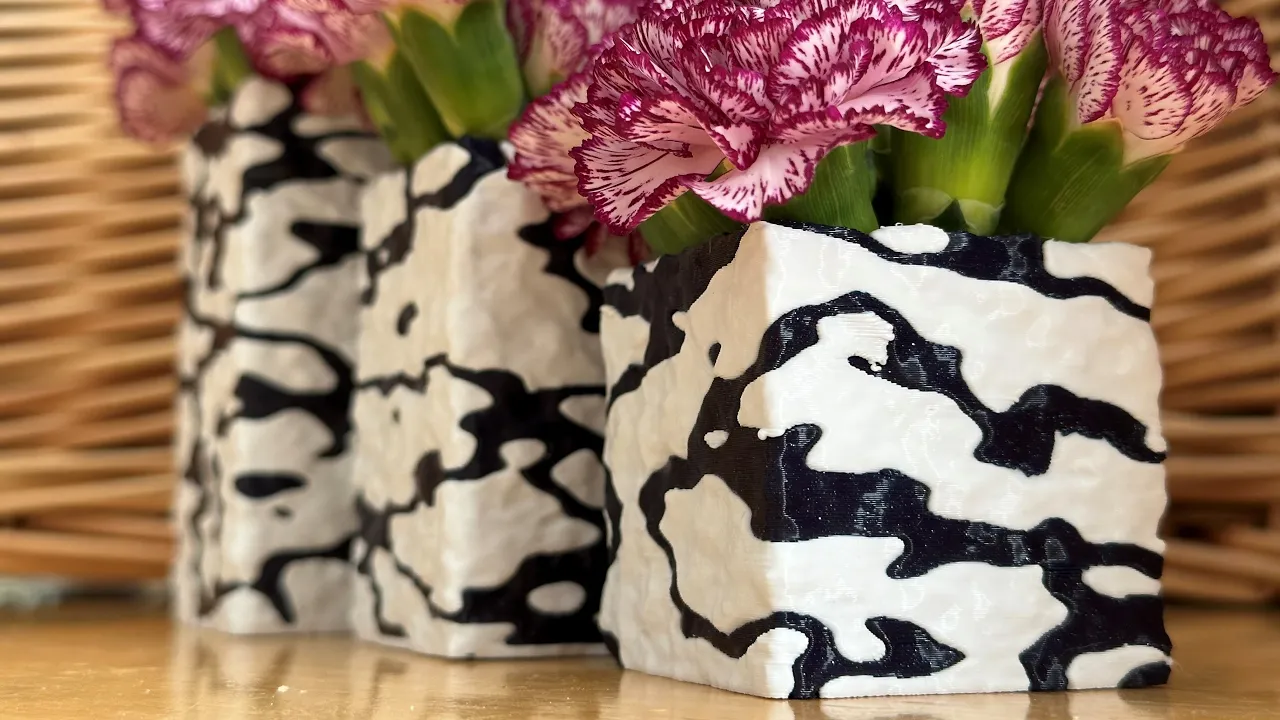 Square Marble Vases (Small)
