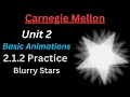 CM CS0 Unit 2 Lesson 6 Practice Activity Blurry Stars
