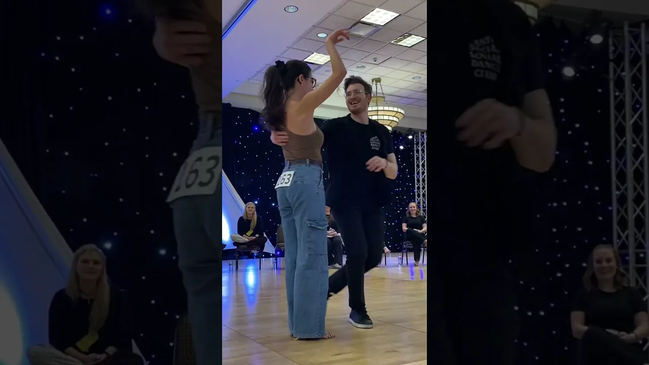 🥇 1st Place All-Star Improv with Flo  #westcoastswing #dance #improv #competition