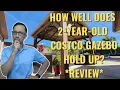 Costco 12 x 14 Cedar Gazebo with Aluminum Roof Two Year Review
