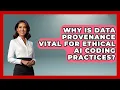 Why Is Data Provenance Vital For Ethical AI Coding Practices - Learning To Code With AI