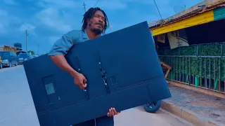 Father Ankrah buys New Television 🤣