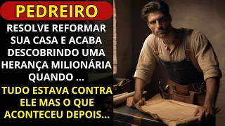 PEDREIRO RESOLVE REFORMAR SUA CASA E ACABA DESCOBRINDO UMA HERANÇA MILIONÁRIA QUANDO ...